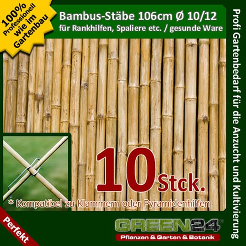 Bambus stäbe als rankhilfe - 10, bambus-stäbe